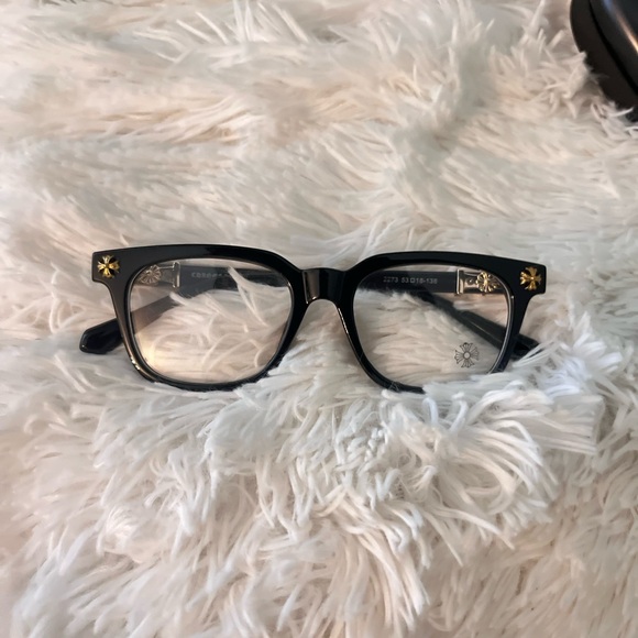 Chrome Glasses |Black & Gold| - Picture 1 of 3